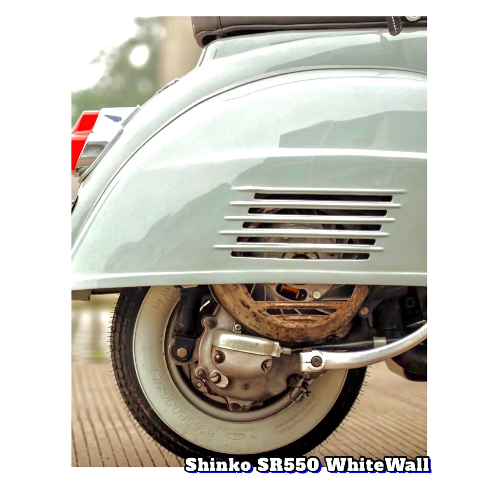 Tire Kit **Shinko White Wall** Vespa Smallframe