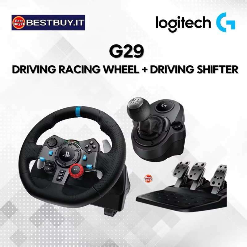 Jual Logitech G29 Driving Racing Wheel + Logitech Driving Shifter ...