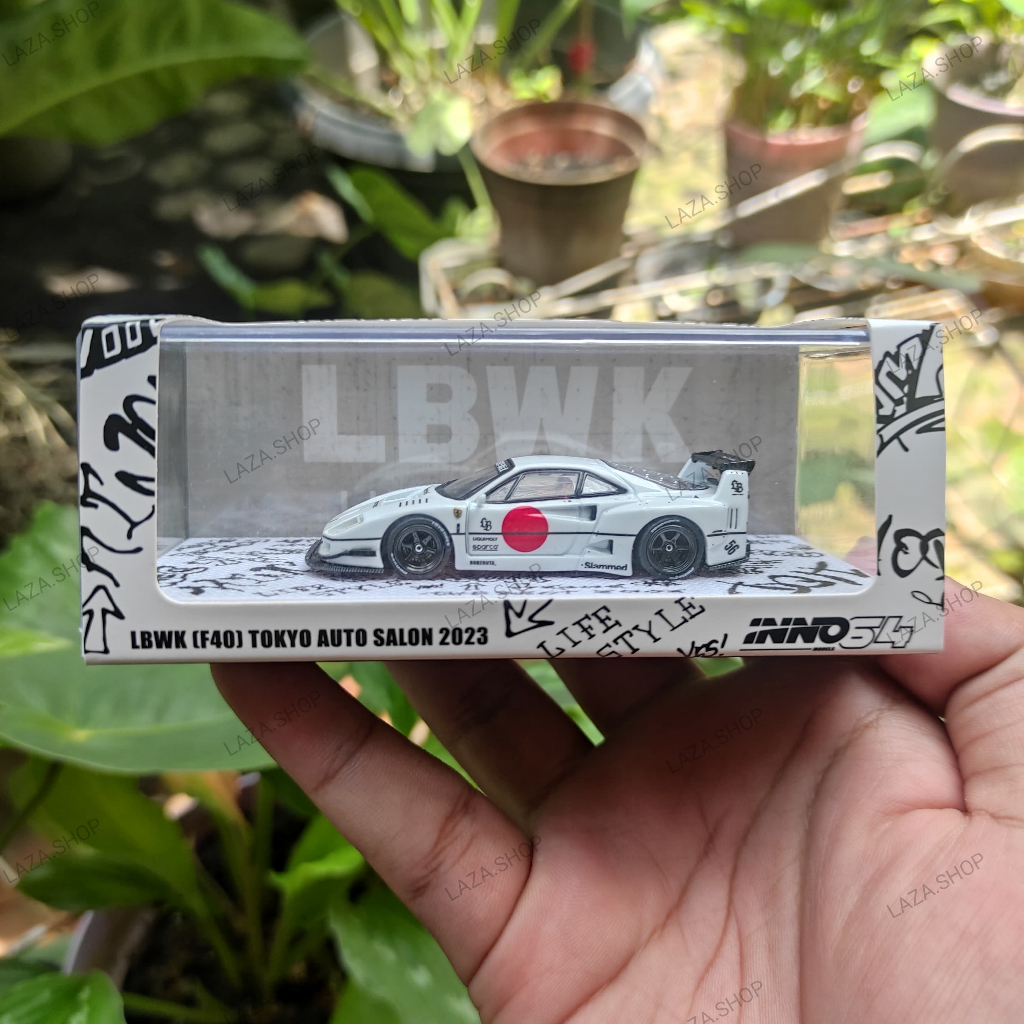 Jual IN64-LBWKF40-TAS23 - INNO64 1/64 Die-Cast FERRARI LBWK (F40) TOKYO ...