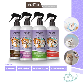 FOCAT Spray Penghilang Bau Poop/Bau Pesing Kotoran Kucing Anjing 250ml N14 Pet Odor Remover