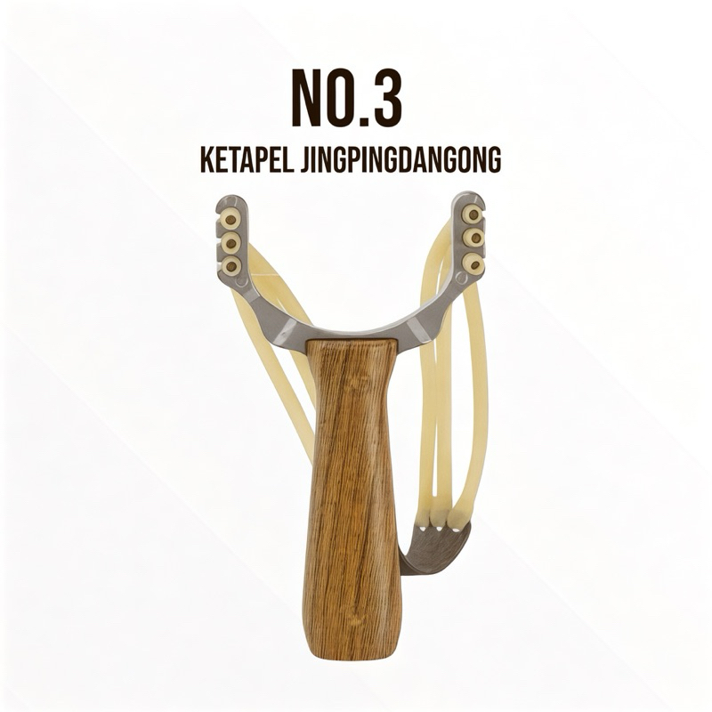 Jual ketapel cokelat Jingpindangong only Katapel olahraga Slingshot ...