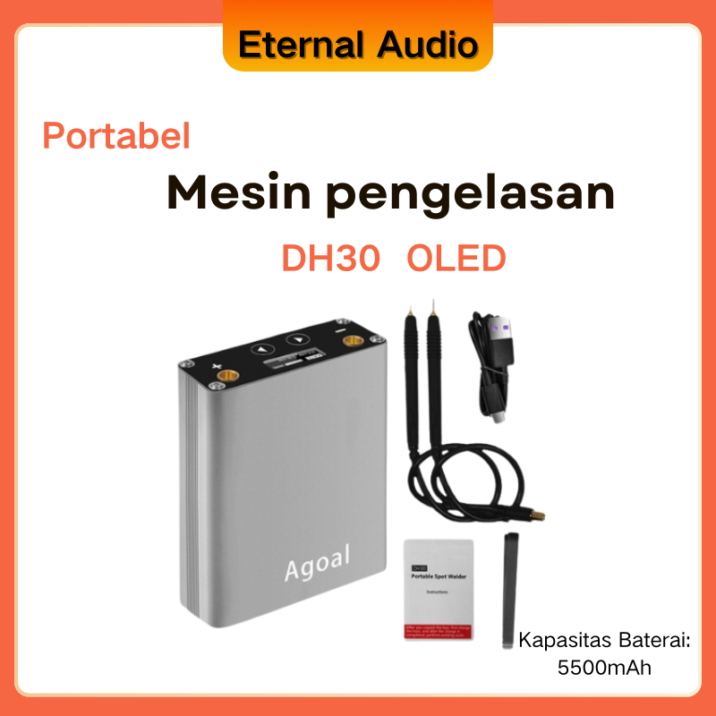 Jual DH30 spot welding machine portable handheld spot welding lithium ...