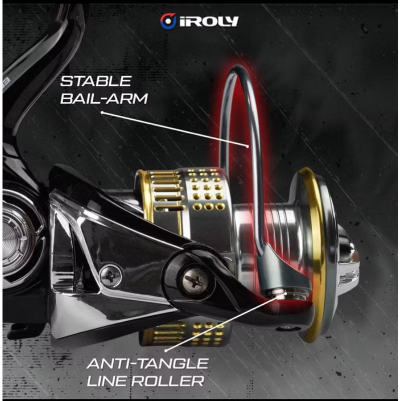 Jual REEL IROLY EBISU SW 2000 POWER HANDLE CARBON | Shopee Indonesia