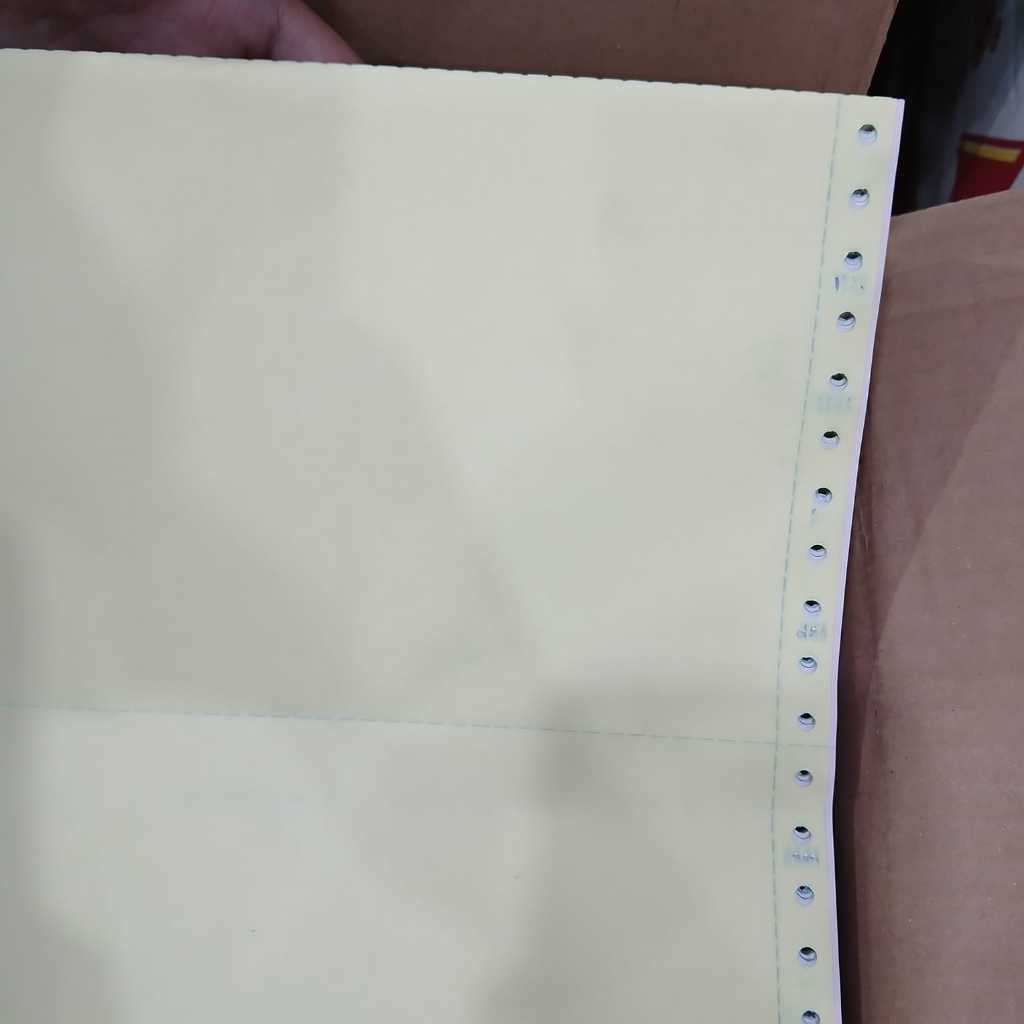Jual Kertas Komputer Continuous form J-Plus Kertas NCR 1 ply, 2 ply, 3 ...