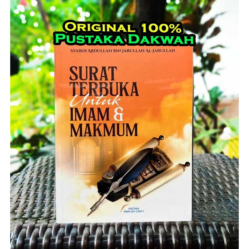 Jual Surat Terbuka Untuk Imam Dan Makmum SOFTCOVER Terjemah Kitab ...