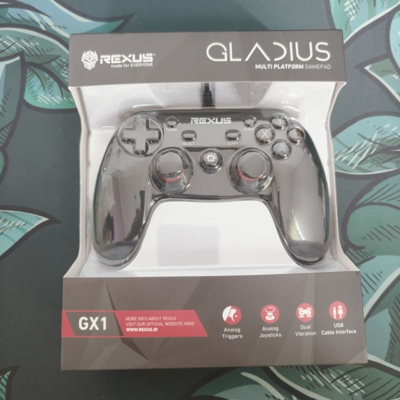 Jual Rexus Gladius GX1 Pro Stick Gaming Gamepad Controler USB PC ...