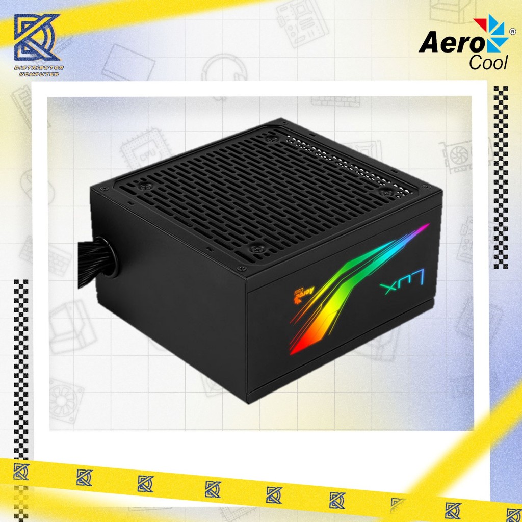 Jual AEROCOOL Psu LUX RGB 650M - 650W 80+ Bronze Modular | Power Supply ...