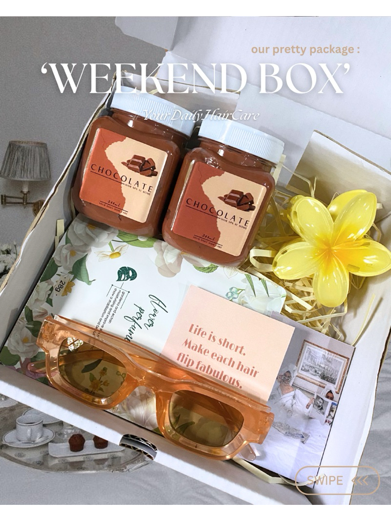 Jual the new WEEKEND BOX ( Hairspa kit ) | Shopee Indonesia