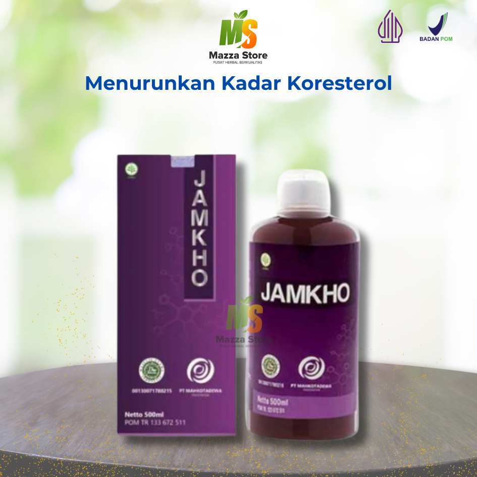 Jual Jamkho 500ml Herbal Lemak Darah Menurunkan Kolesterol Tinggi HDL ...