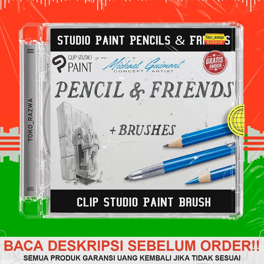 Jual Clip Studio Paint Brush - Michael Guimont Clip Studio Paint ...
