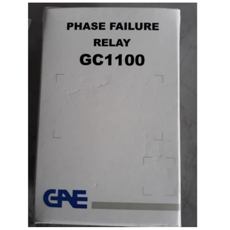 Jual Phase Failure Relay GAE GC-1100 PFR GC1100 GAE Original | Shopee ...