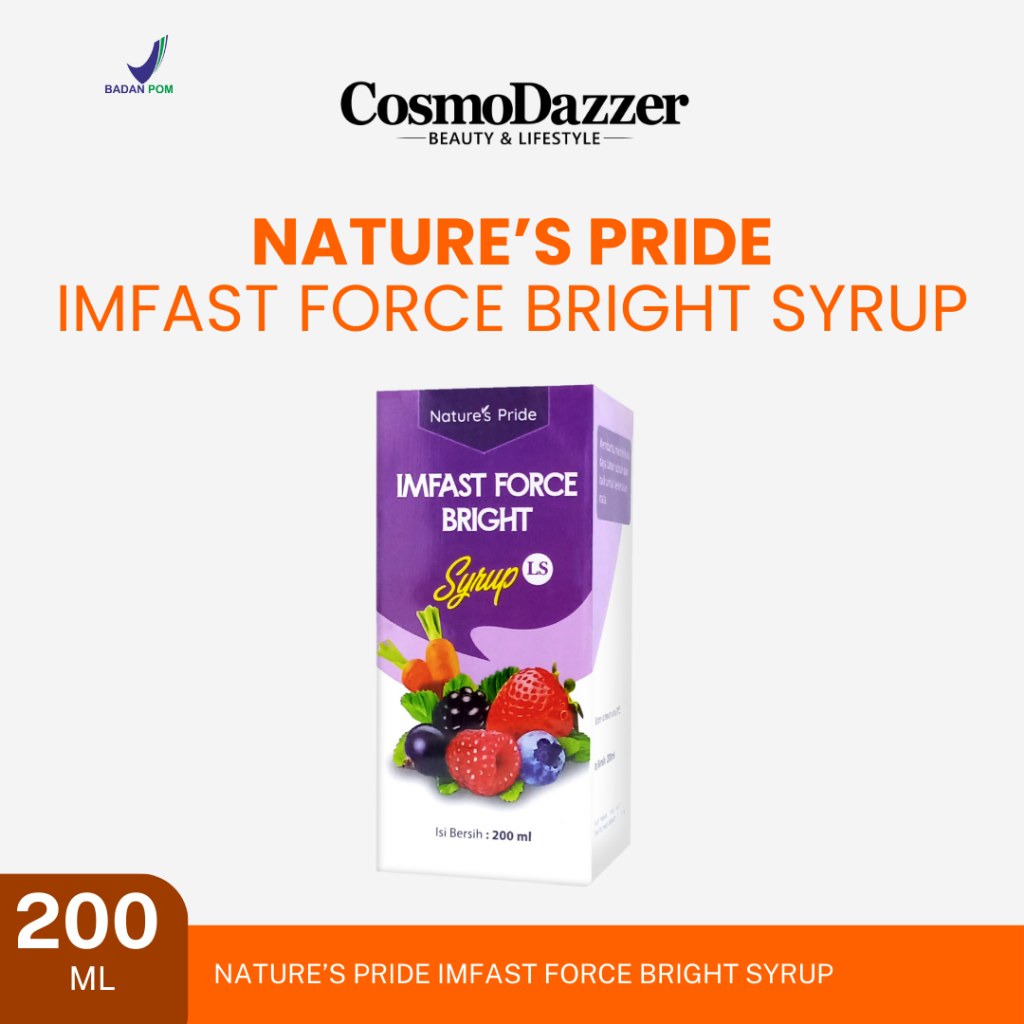Jual NATURE'S PRIDE IMFAST FORCE BRIGHT SYRUP LS ISI 200 ML | Shopee ...