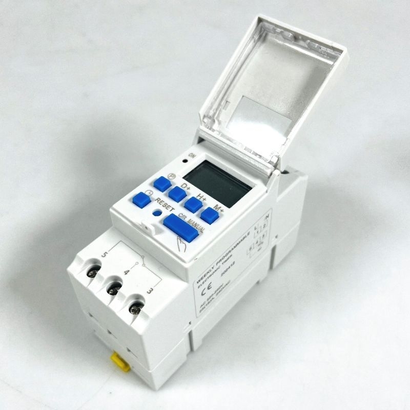 Jual Taffware Programmable Digital Timer Switch 20 Program 220V 25A(16A ...