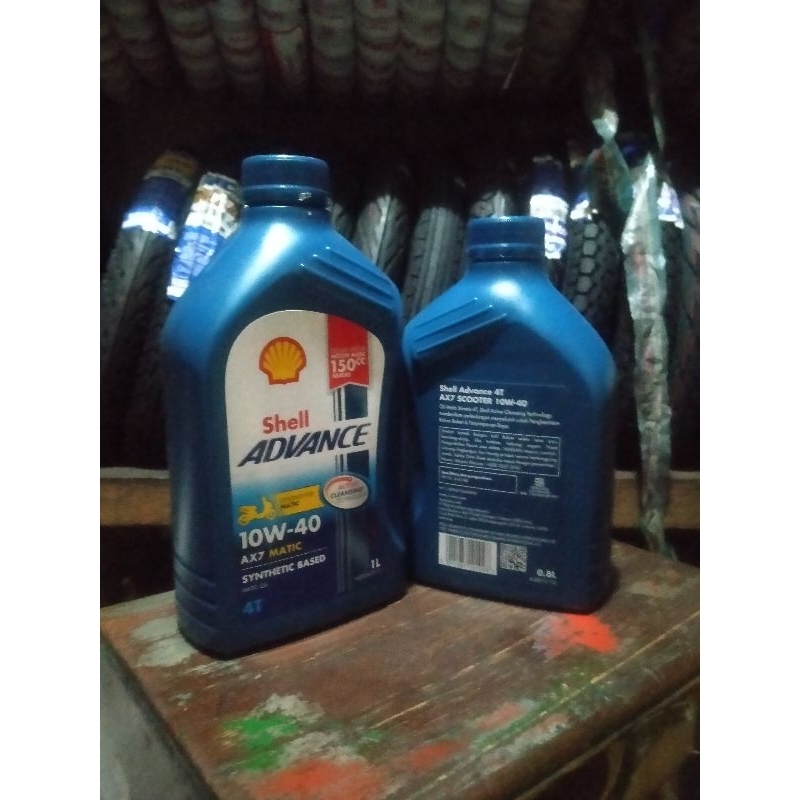 Jual Shell advance 10w-40 ax7 matic | Shopee Indonesia