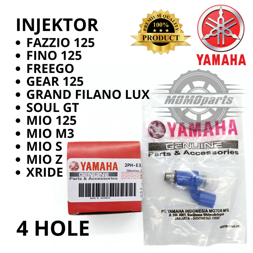 Jual ORIGINAL INJEKTOR ASSY INJECTOR 4 HOLE YAMAHA 2PH MIO