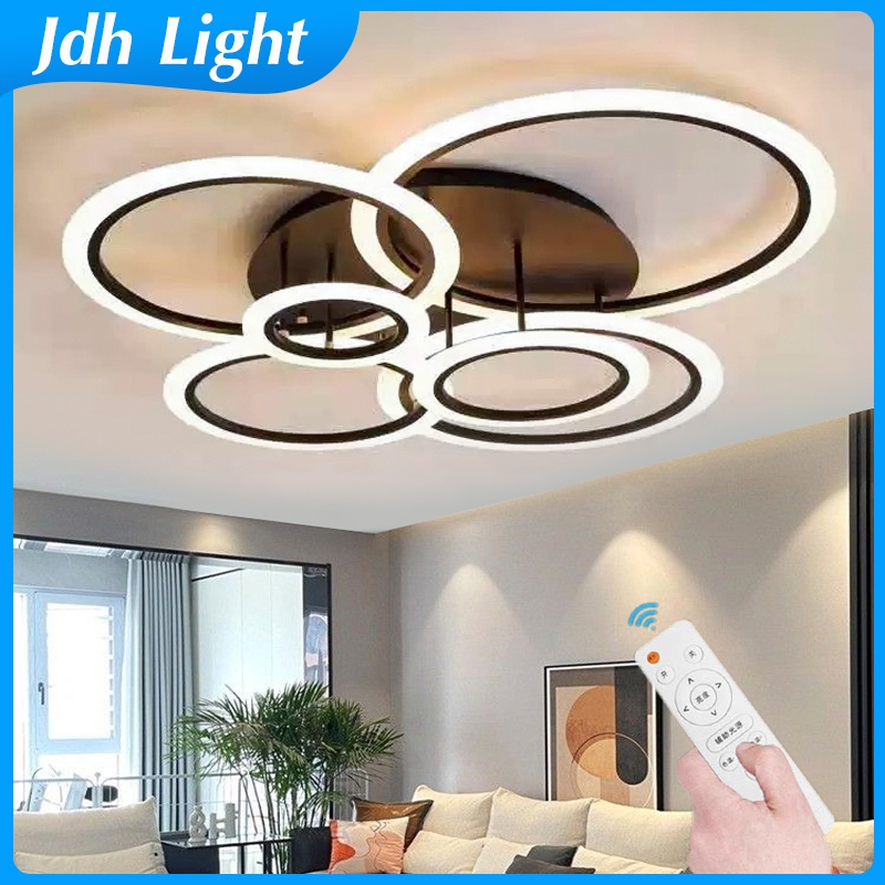 Jual Lampu Kamar Tidur Nordik Cahaya Lampu Tamu Langit Cahaya 3 Warna ...