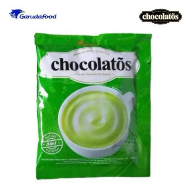 Jual Chocolatos Rasa Matcha Latte 1 Renteng Isi 10 Pcs/Bungkus | Shopee ...