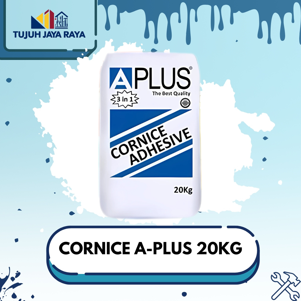 Jual Kompon / Compound Cornice Aplus 20kg. Dempul Gypsum | Shopee Indonesia