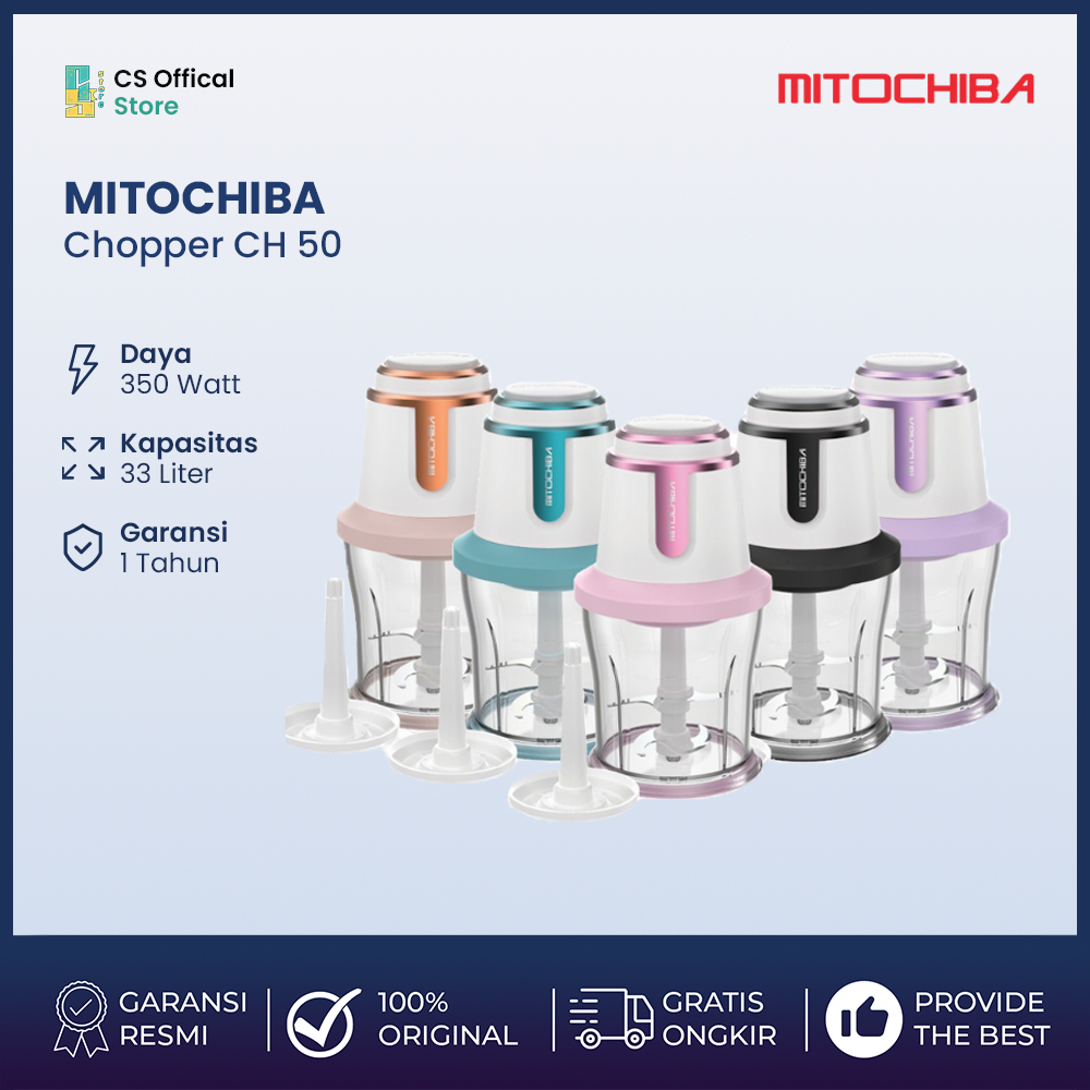 Jual MITOCHIBA Food Chopper CH50 Chopchop Series 0.7L Alat Penghalus ...