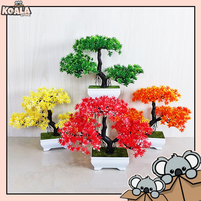 Jual Pot Bunga Hiasan Ruang Tamu Tanaman Bunga Bonsai Ornamen Pajangan ...