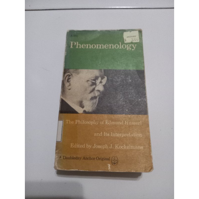 Jual Phenomenology: The Philosophy of Edmund Husserl and Its ...