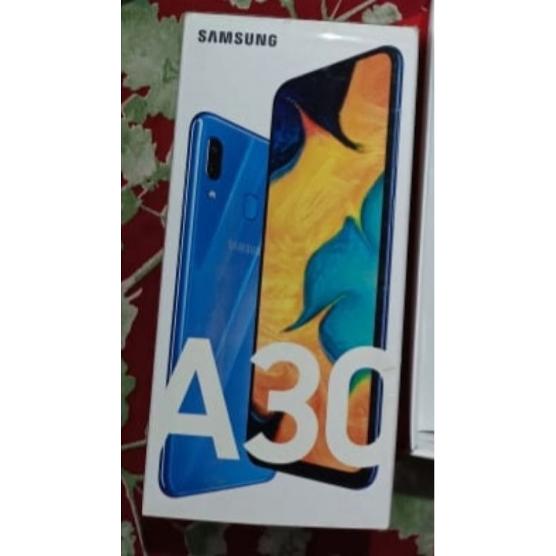 Jual samsung A30 4/64 4g seken minus | Shopee Indonesia
