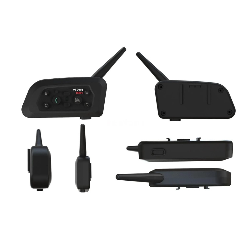 Jual Intercom V6 Pro Plus Headset Bluetooth Helmet 6 Riders Motorcycle ...