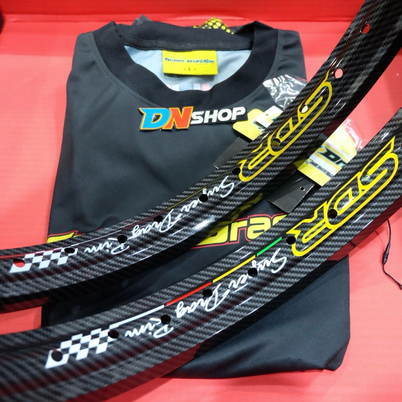 Jual Velg sdr super drag rim karbon ring 17 1.20 1.40 original thailand ...
