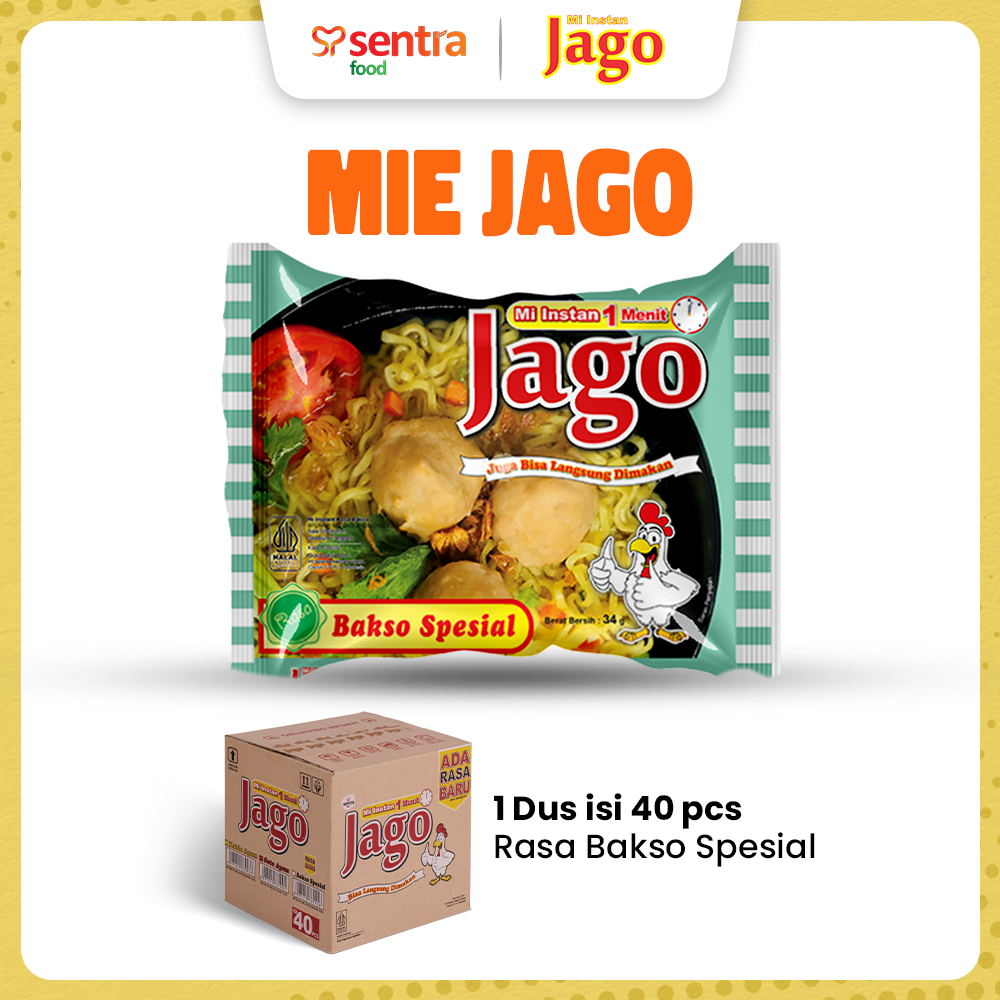 Jual ⁠Mie Jago Bakso Spesial 1 Dus - Mie Instan Rasa Bakso Spesial ...