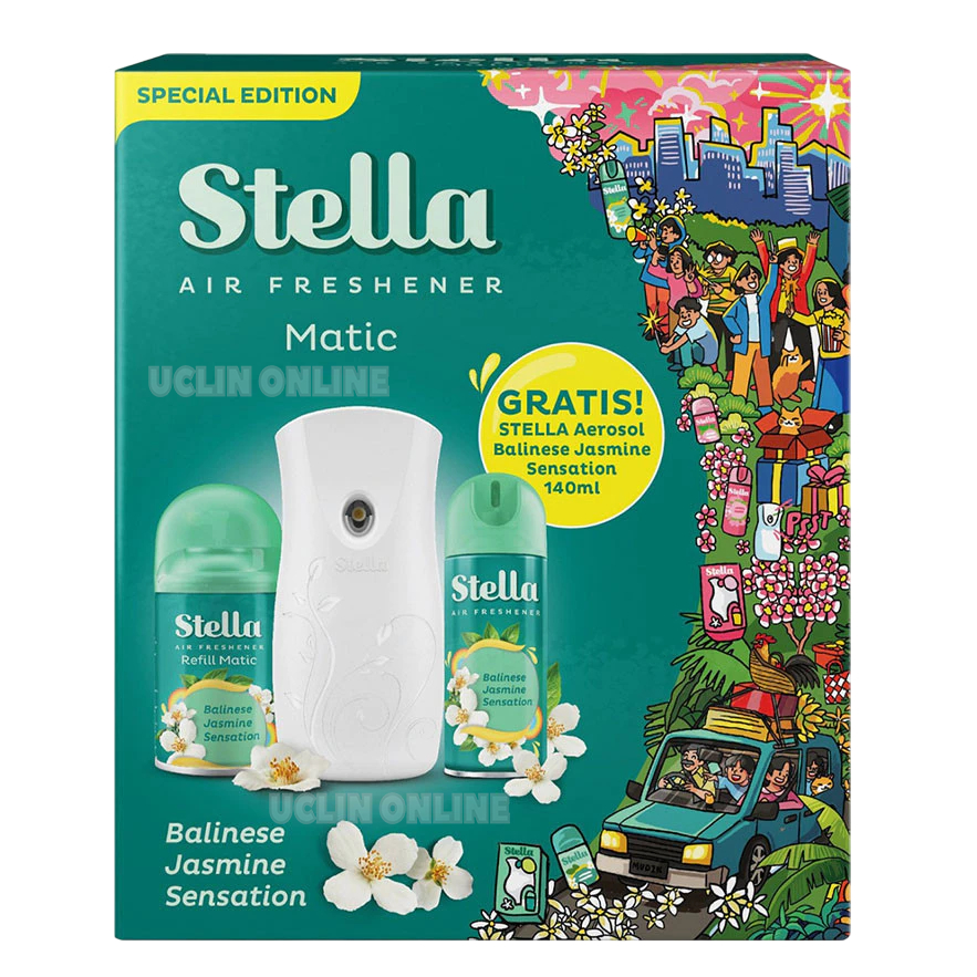 Jual STELLA STELA BOX MATIC SET PENGHARUM RUANGAN | Shopee Indonesia