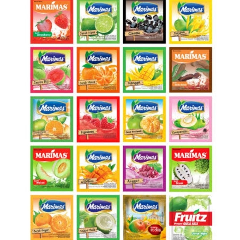 Jual Marimas Minuman Serbuk menyegarkan ( 1 renceng isi 10 ) | Shopee ...