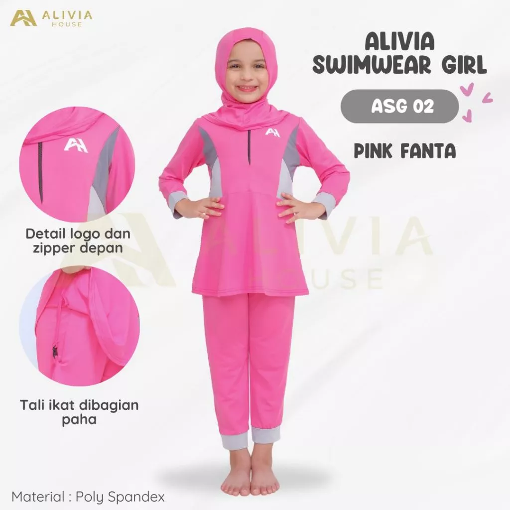 Baju Renang Anak Perempuan Muslim dan Baju Renang Wanita Muslimah Alivia House