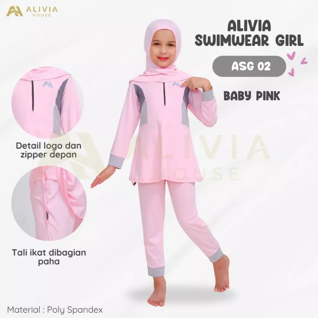 Baju Renang Anak Perempuan Muslim dan Baju Renang Wanita Muslimah Alivia House