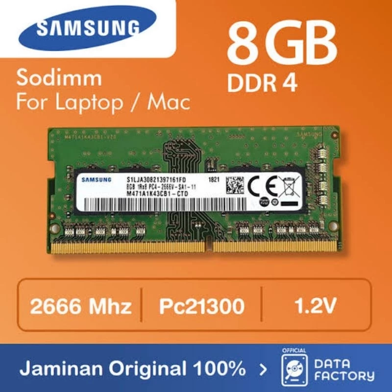 Ddr4 samsung ram 8gb