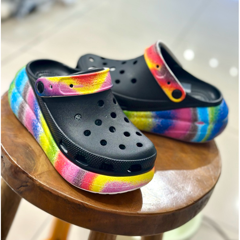 Crocs Bayaband Pastel Rainbow Crocs Crocs Adult Unisex Baya Clog