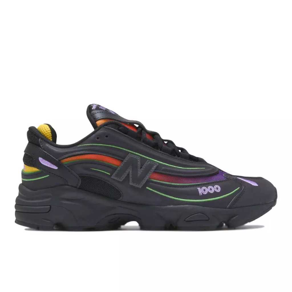 Jual SEPATU SNEAKERS NB 1000 Black Multicolor Reflective Pack M1000TP ...