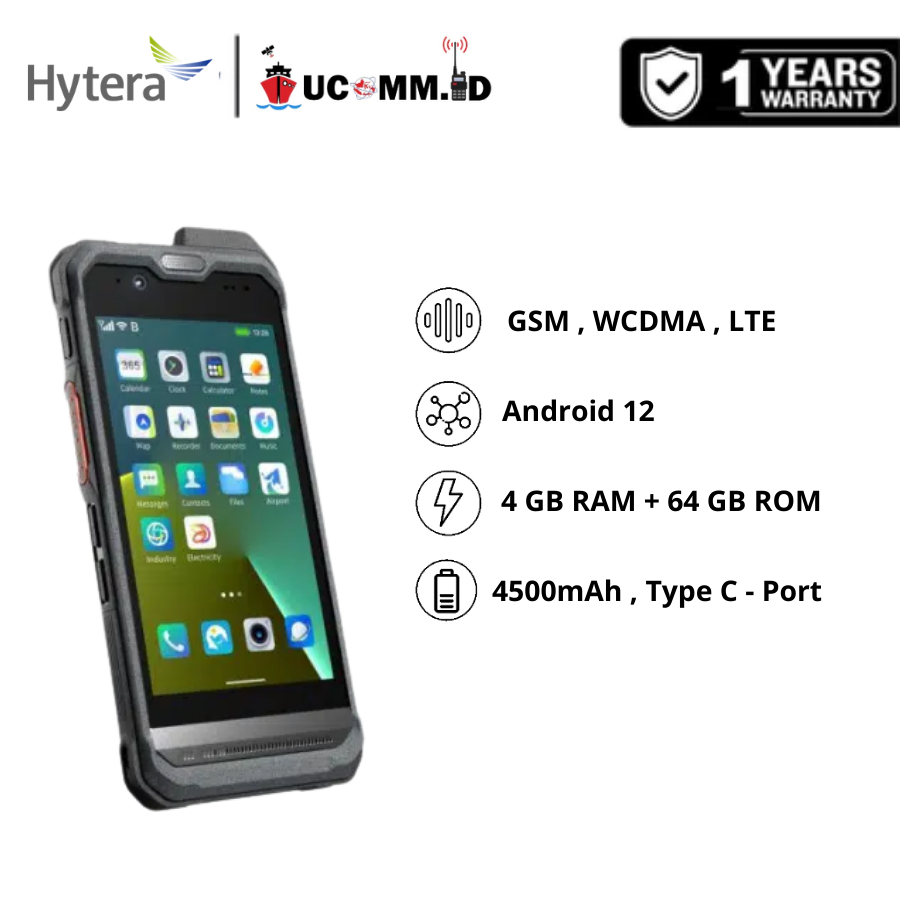 Jual Hytera PNC 460 PNC460 XRugged Smart Mobile Device Touch Screen Ht ...