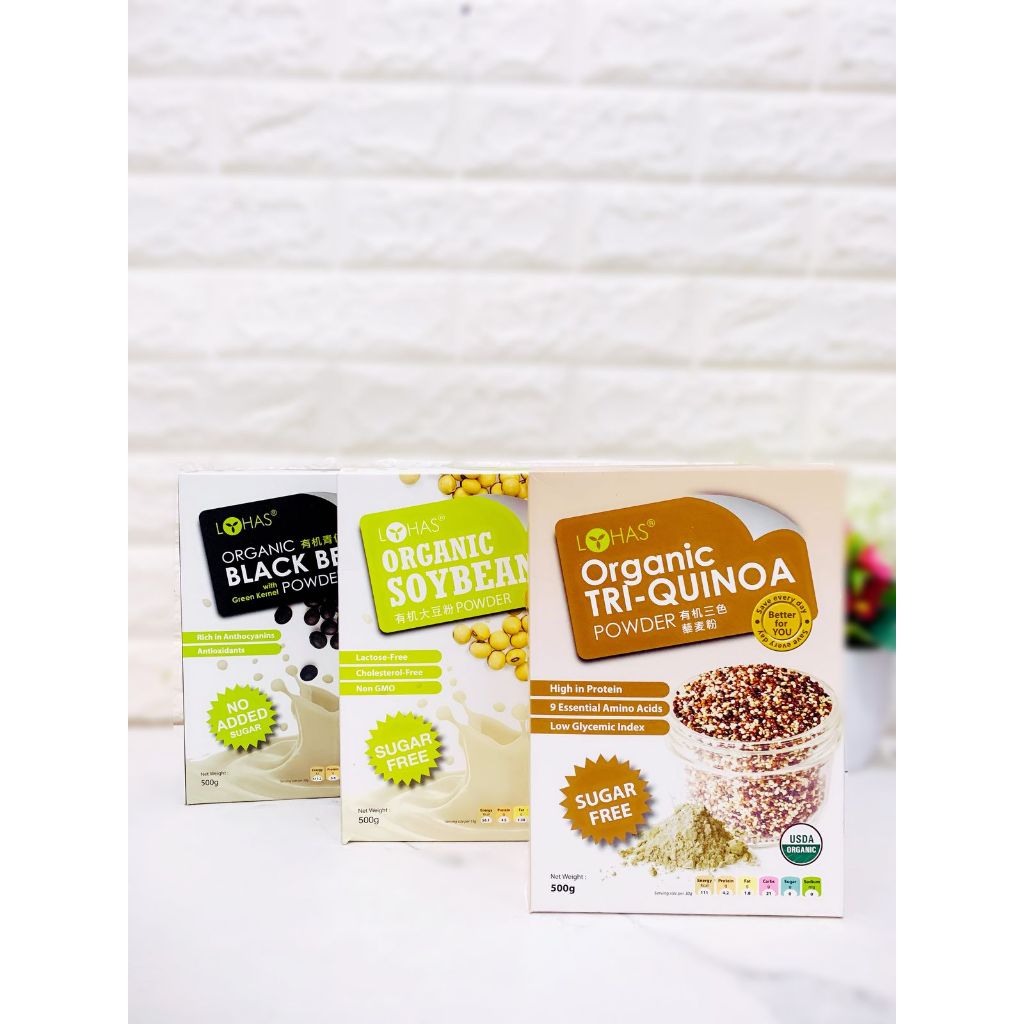 Jual Lohas Organic Tri-Color Quinoa powder 500g | Shopee Indonesia
