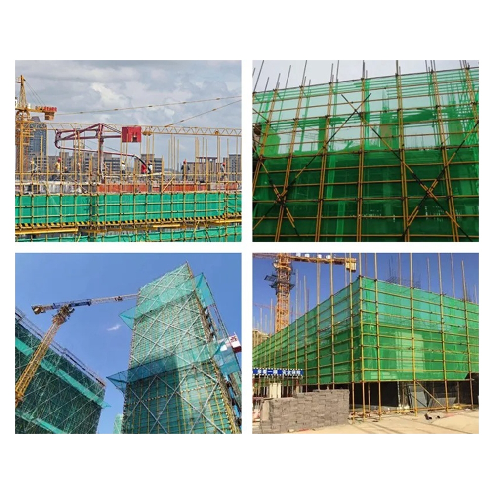 Jual Scaffolding Safety Net 1.8 x 6M Meter 1600 Mesh Hijau Green Biru ...