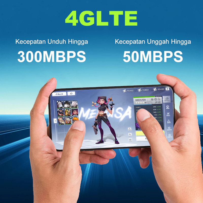 Jual Router Tanpa Wayar 4G LTE Mini E5576 800Mbps Lebar Jalur Mudah ...