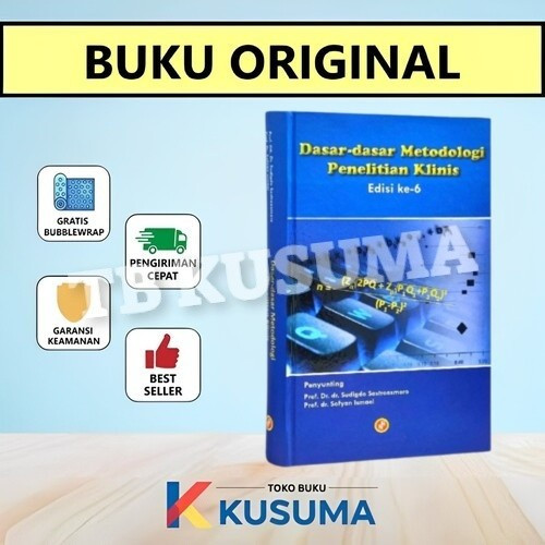 Jual BUKU ORIGINAL DASAR DASAR METODOLOGI PENELITIAN KLINIS EDISI 6 ...
