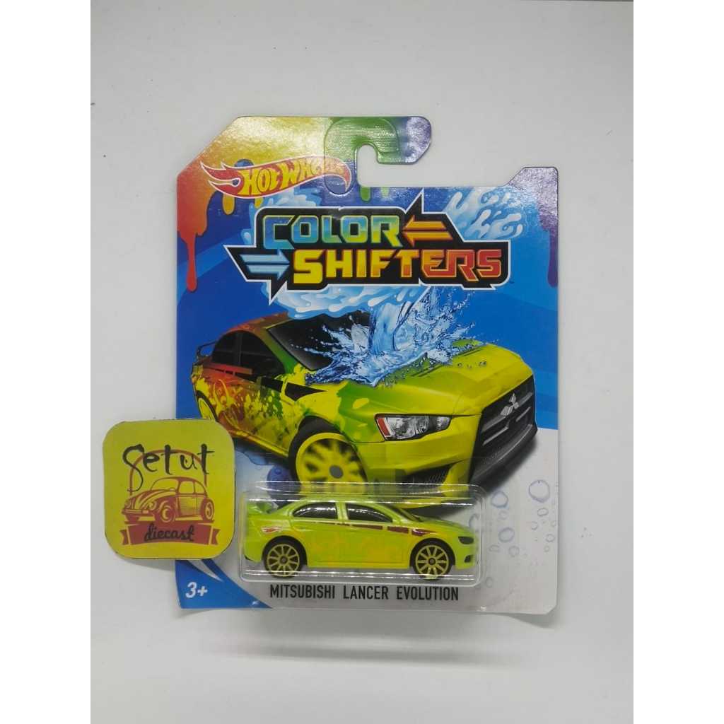 Jual HOT WHEELS HOTWHEELS COLOR SHIFTERS MITSUBISHI LANCER EVOLUTION ...