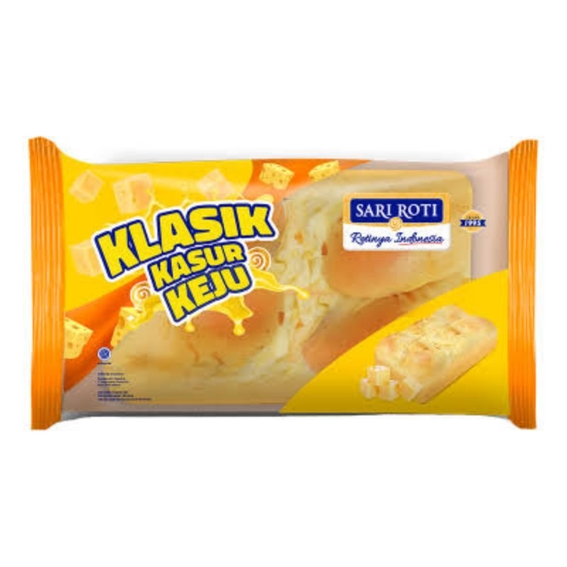 Jual Sari Roti - Roti Klasik Kasur Rasa Keju 185 gr ( Hanya Pengiriman ...