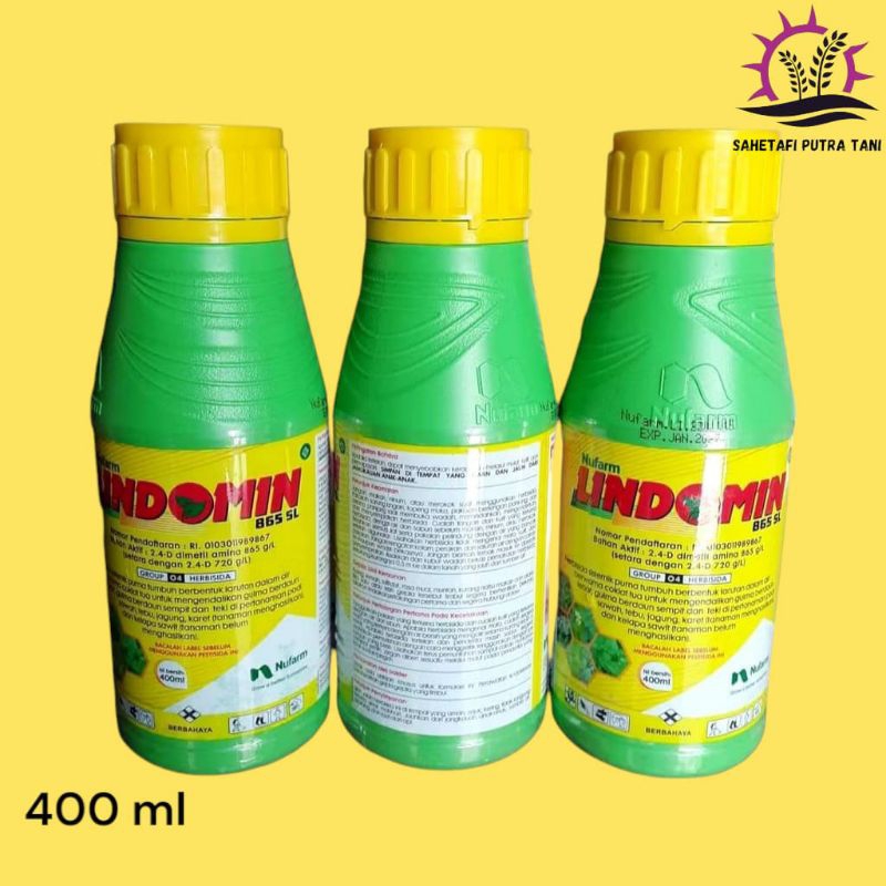 Jual LINDOMIN 865 SL 400 ML HERBISIDA INSEKTISIDA OBAT RUMPUT | Shopee ...