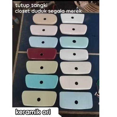 Tutup Tangki Keramik Original . Tutup Tabung Kloset Liet Segala merek/Tutup Tabung Kloset/Tutup Tangki Kloset duduk Liet Keramik tutup Kloset original