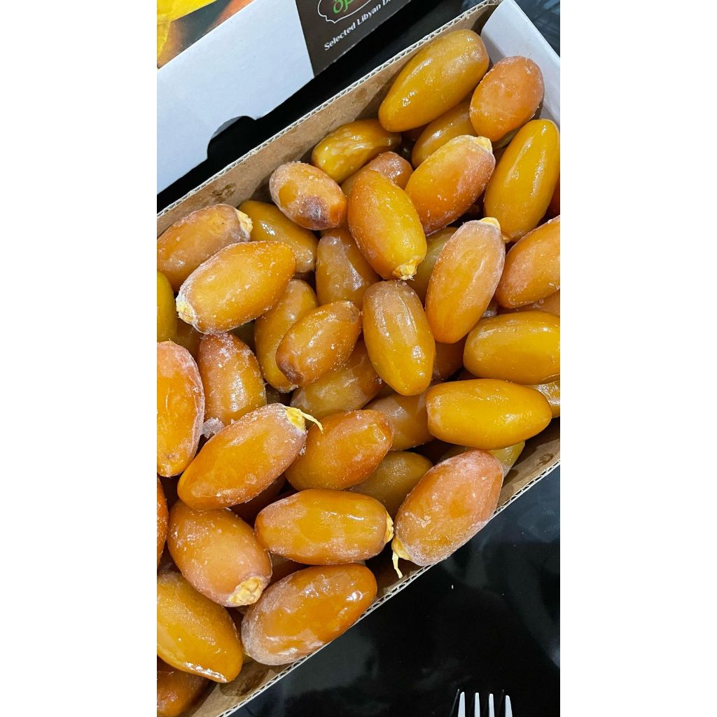 Jual Kurma Muda Routhob Ruthob Libya 1kg fresh termurah Cemilan Sehat ...