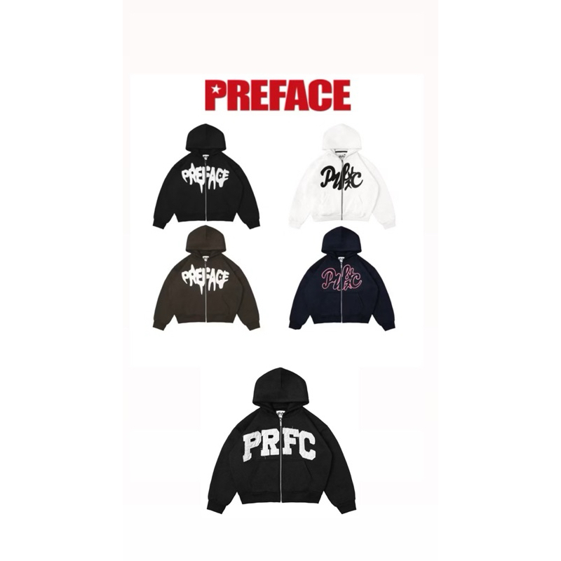Jual ( ORIGINAL ) ZIPPER HOODIE PREFACE / SWEATPANTS PREFACE SIGNATURE ...
