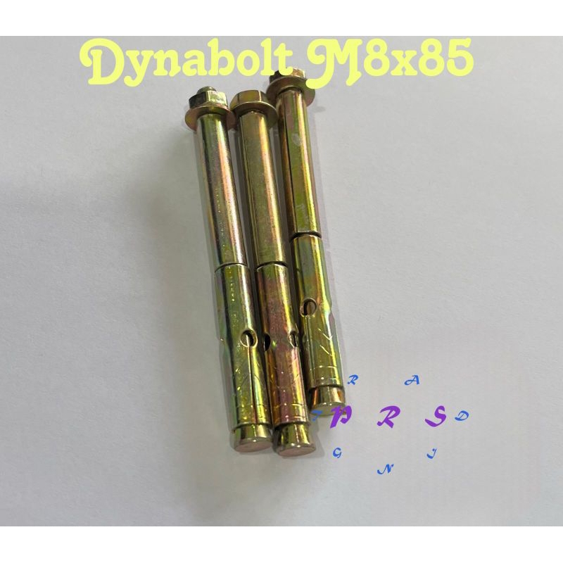 Jual Dynabolt kuning M8x85/dynabolt 8/dynabolt M8x85/Expansion Bolt ...