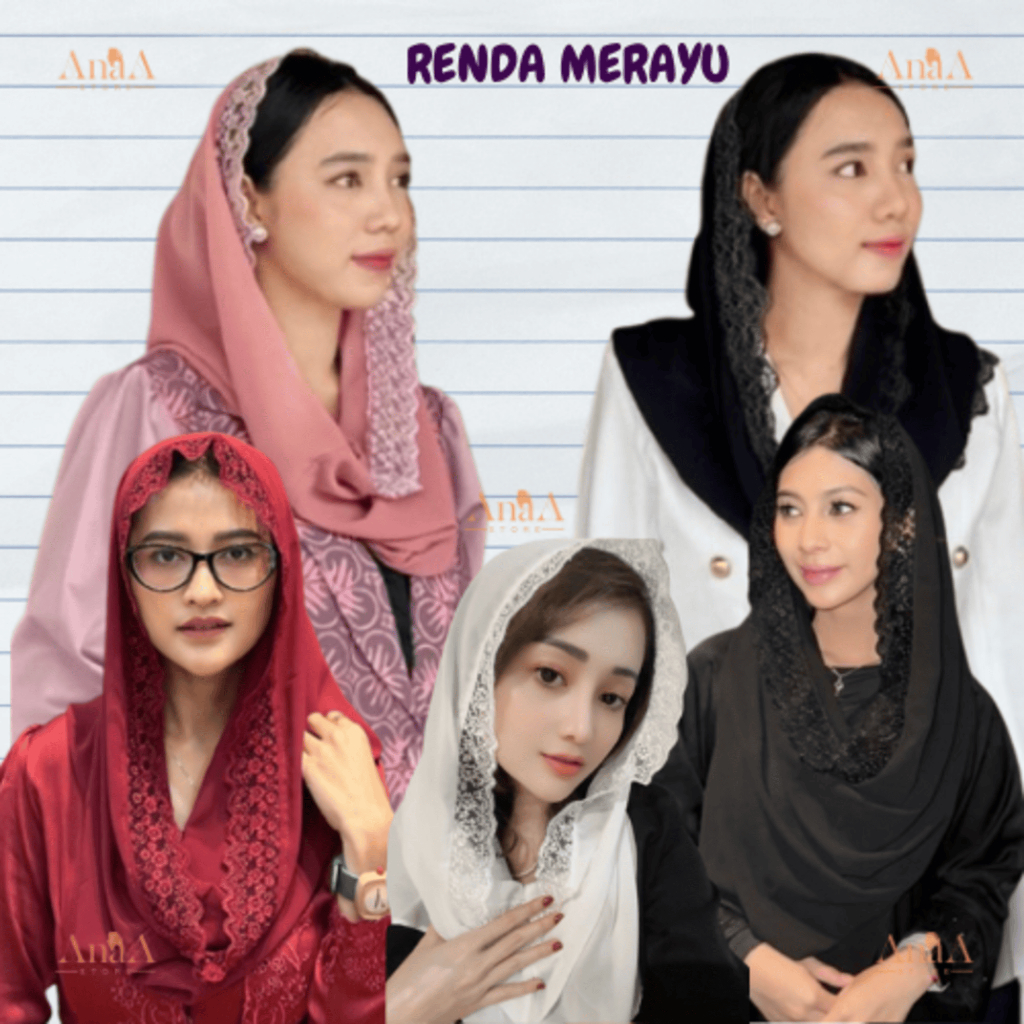 Jual Hijab Renda Ayu Simple Jilbab Instant Ceruty Yenny Wahid Puspita ...