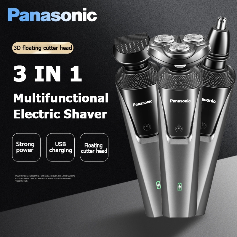 Jual Panasonic Electric Shaver Full Body Washing Beard Knife Electric ...